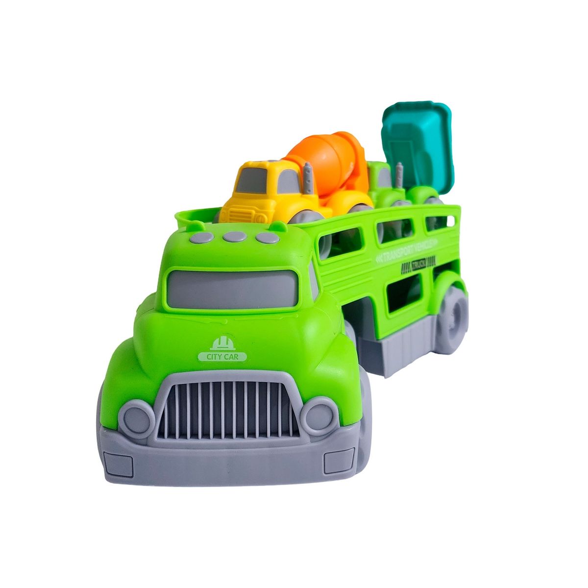 GENERICO - Camión Tractomula Construccion Vehiculos Juguete Niños