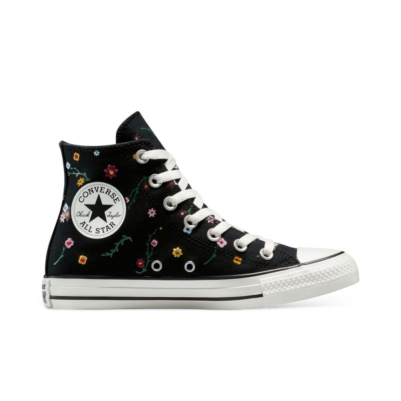 CONVERSE - Tenis Converse Botas Chuck Taylor All Star Mujer-Negro