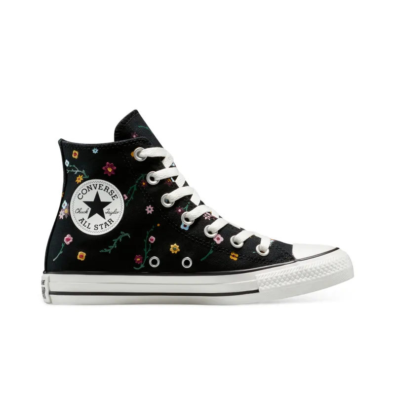 CONVERSE - Tenis Converse Botas Chuck Taylor All Star Mujer-Negro