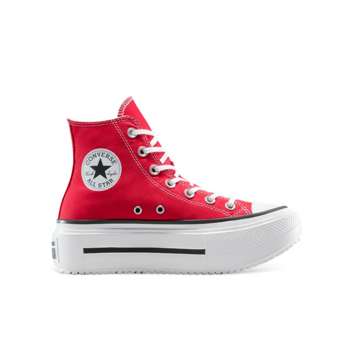CONVERSE - Tenis Converse Botas Ctas Lift Double Stack Mujer-Rojo