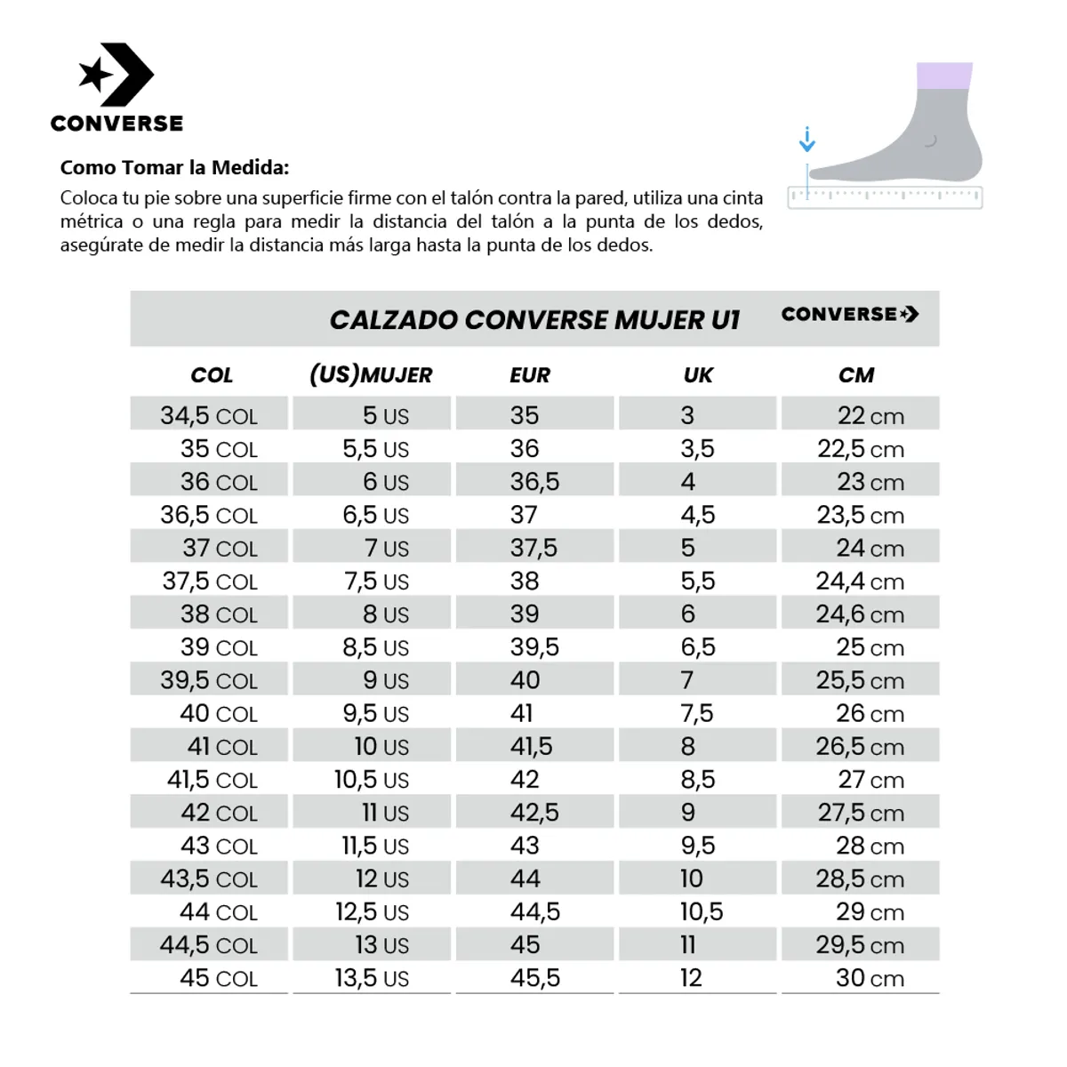 CONVERSE - Tenis Converse Botas Ctas Lift Double Stack Mujer-Rojo