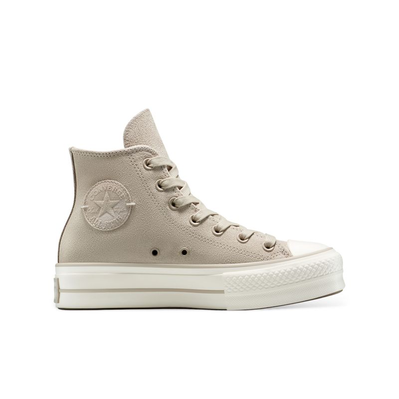 CONVERSE - Tenis Converse Botas Chuck Taylor All Star Lift Mujer-Café