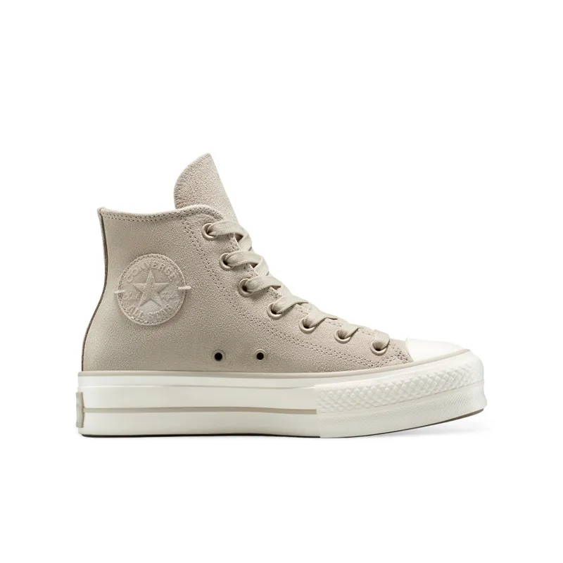 CONVERSE - Tenis Converse Botas Chuck Taylor All Star Lift Mujer-Café