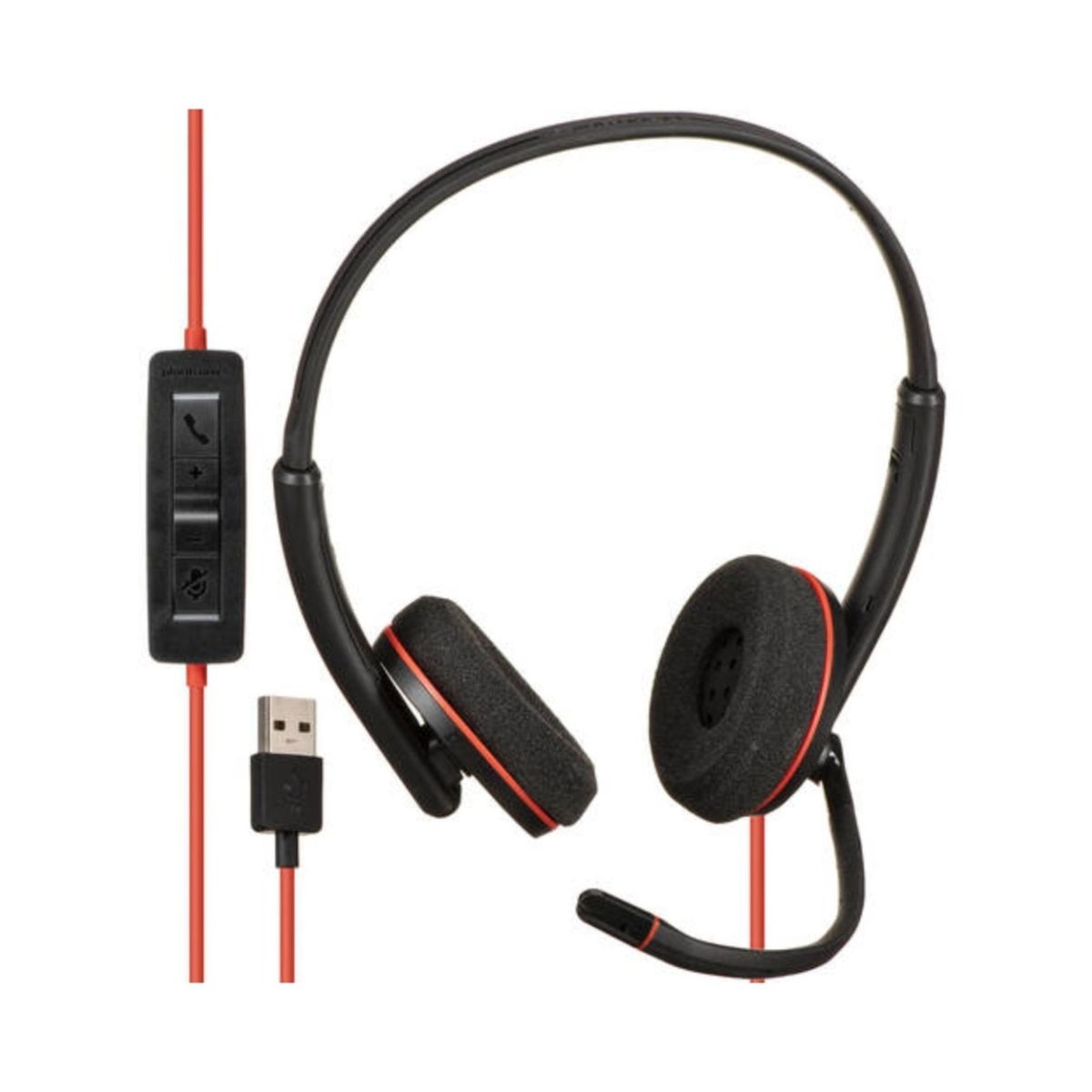 PLANTRONICS - Auricular estéreo USB-C Blackwire 3220