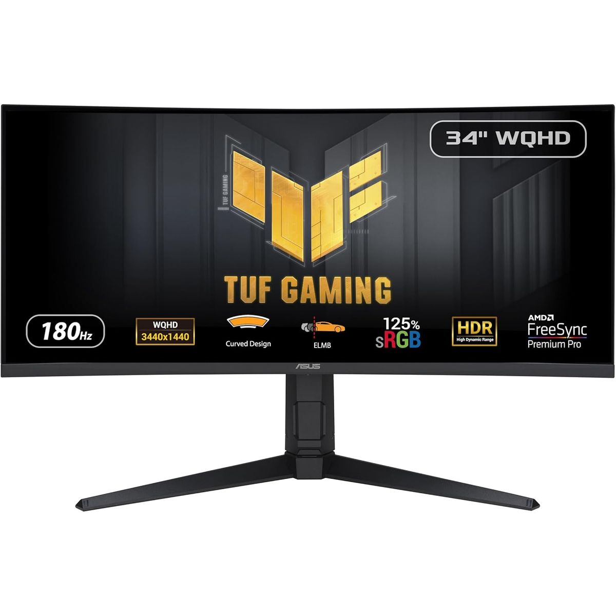 ASUS - Monitor Ultrawide 34 Asus TUF Gamer 180HZ HDR FreeSync 1MS