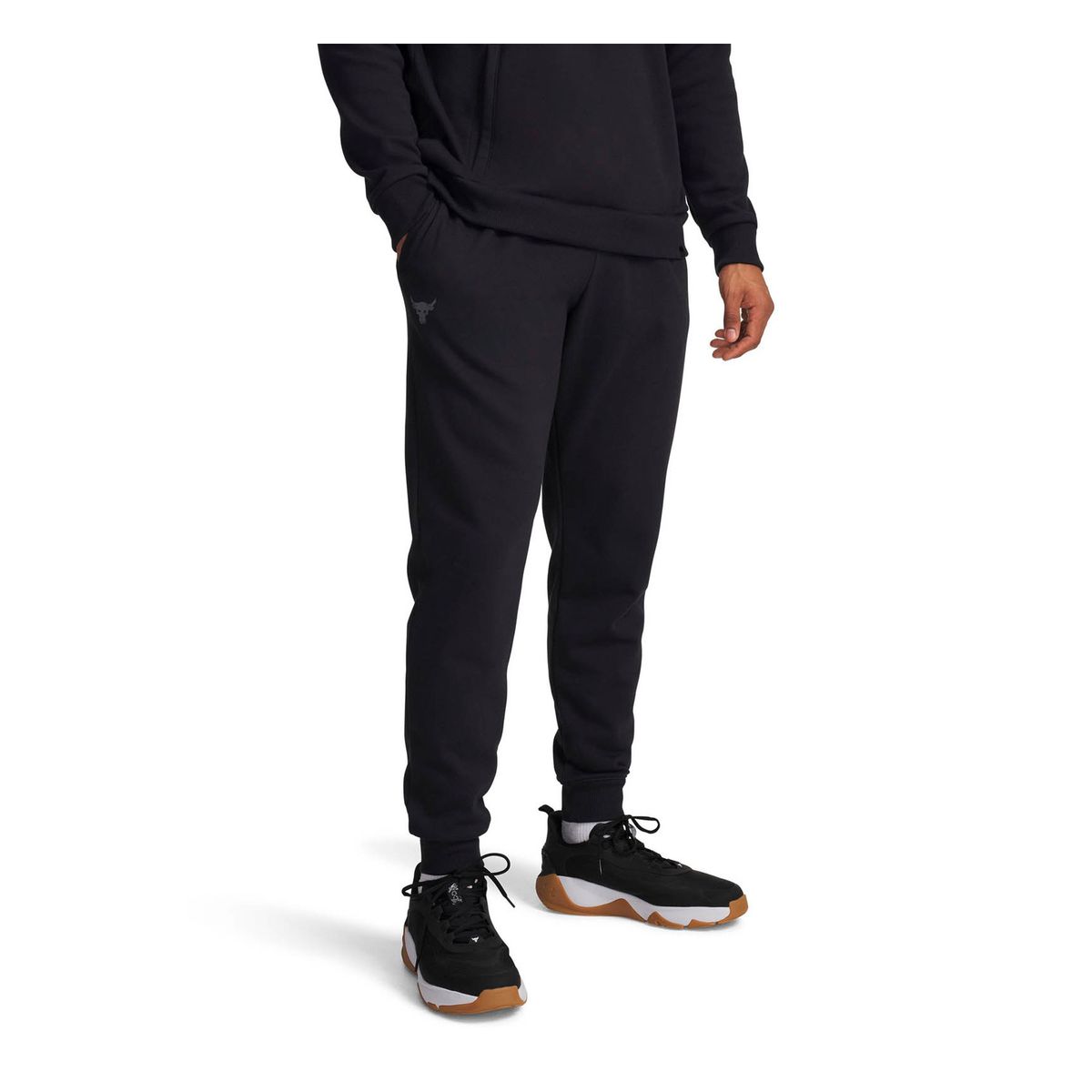 UNDER ARMOUR - Pantalón Hombre Under Armour PJT RCK RVL FLC JGGR Negro UNDER ARMOUR