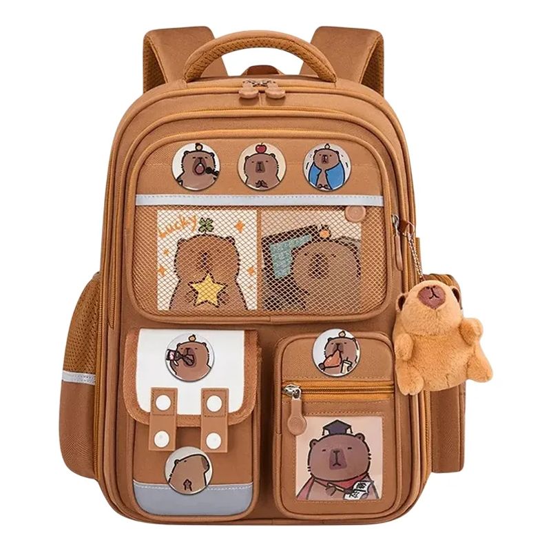 GENERICO - Maleta Capibara Kawai Morral Infantil Bolso Escolar Niños