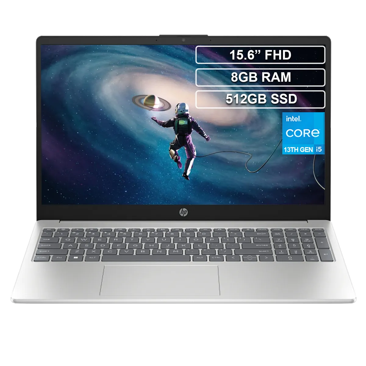 HP - Portátil HP 15-fd0098la Core i5 120U 8GB 512GB FHD 15.6