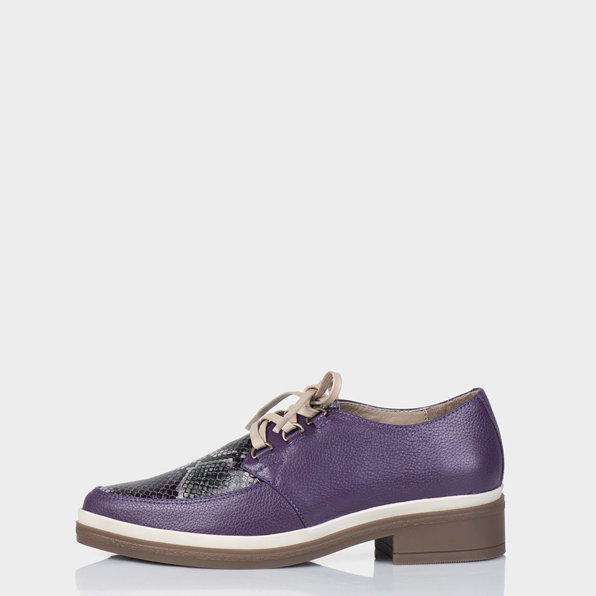 STIVALI - Zapato Tipo Oxford Amatista Borravino