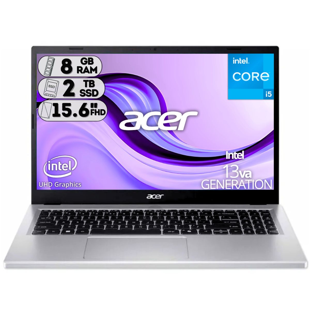 ACER - PORTATIL ACER AG15 INTEL CORE I5 13420H 8GB RAM 2TB SSD 156 FHD