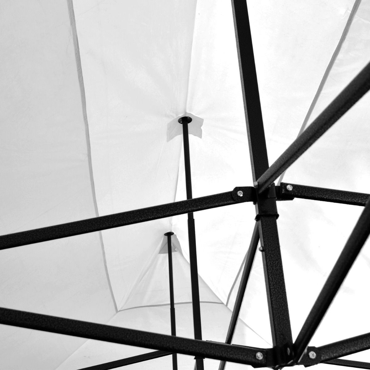 JARDIMEX - Toldo Carpa 3X6 Blanca Plegable Con Paredes Retráctil Impermeable