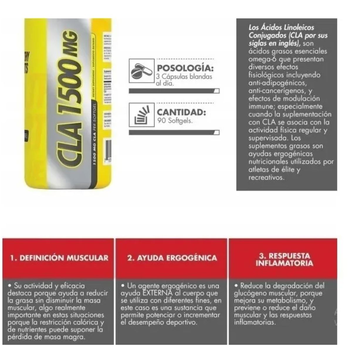 HEALTHY SPORTS - MULTIVITAMINICO CLA 1500 MG