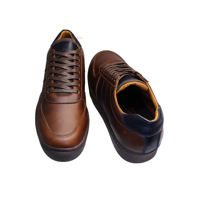 GENERICO - zapato de amarrar casual cuero hombre