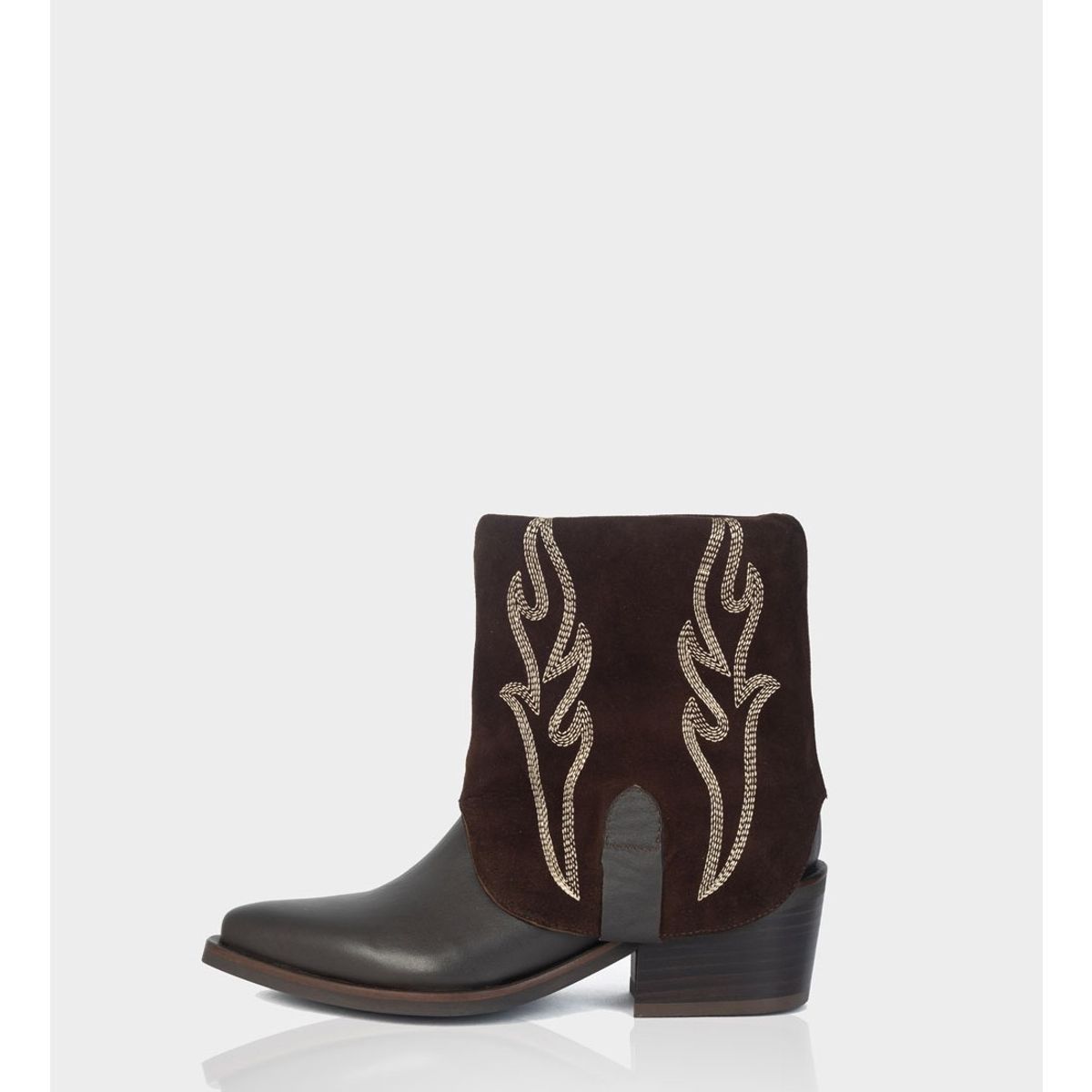 STIVALI - Bota Texana Dunkan Cafe