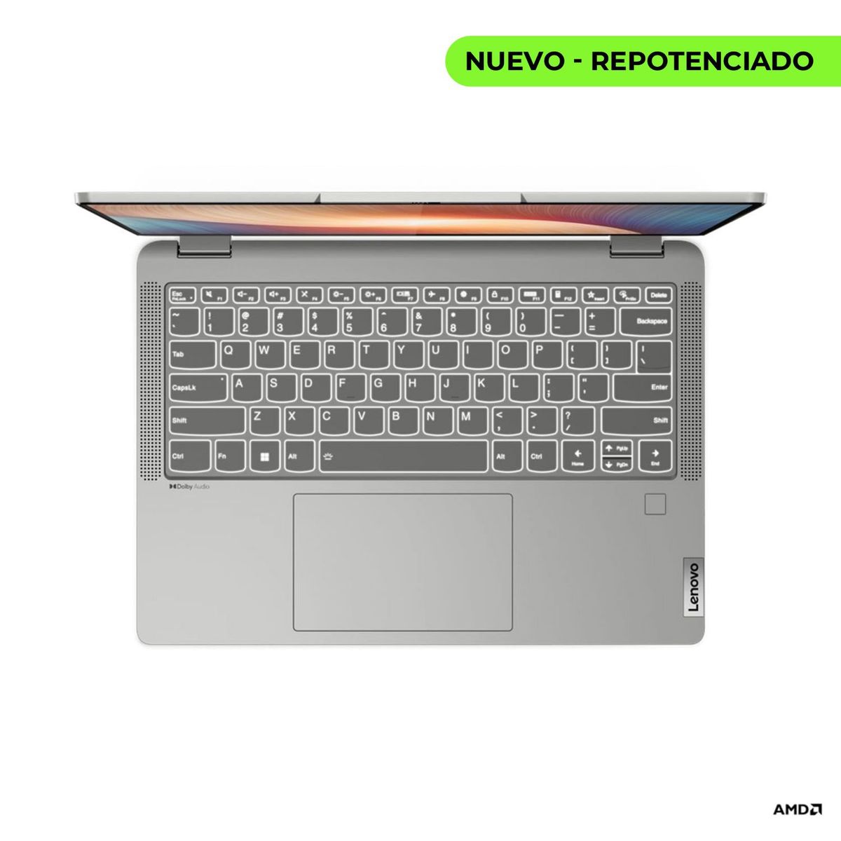 LENOVO - LENOVO IDEAPAD 5 2-IN-1 AMD RYZEN 7 8845HS - 16GB LPDDR5 - 512GB SSD - PANTALLA 14" WUXGA TOUCH