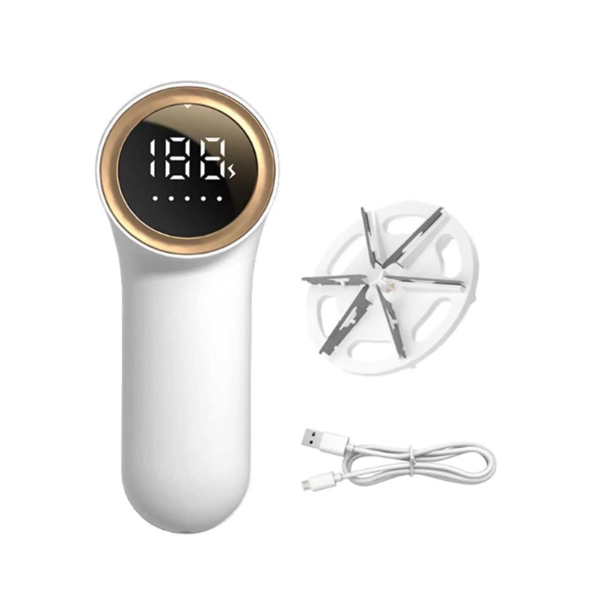 AMERICAN GENERICS - Removedor Quita Motas Eléctrico Digital Recargable