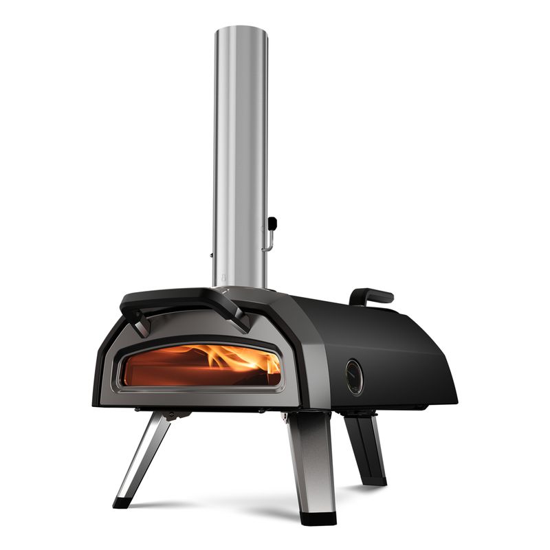OONI - Horno portátil para pizza a leña carbón con puerta de vidrio - Ooni Karu 12G