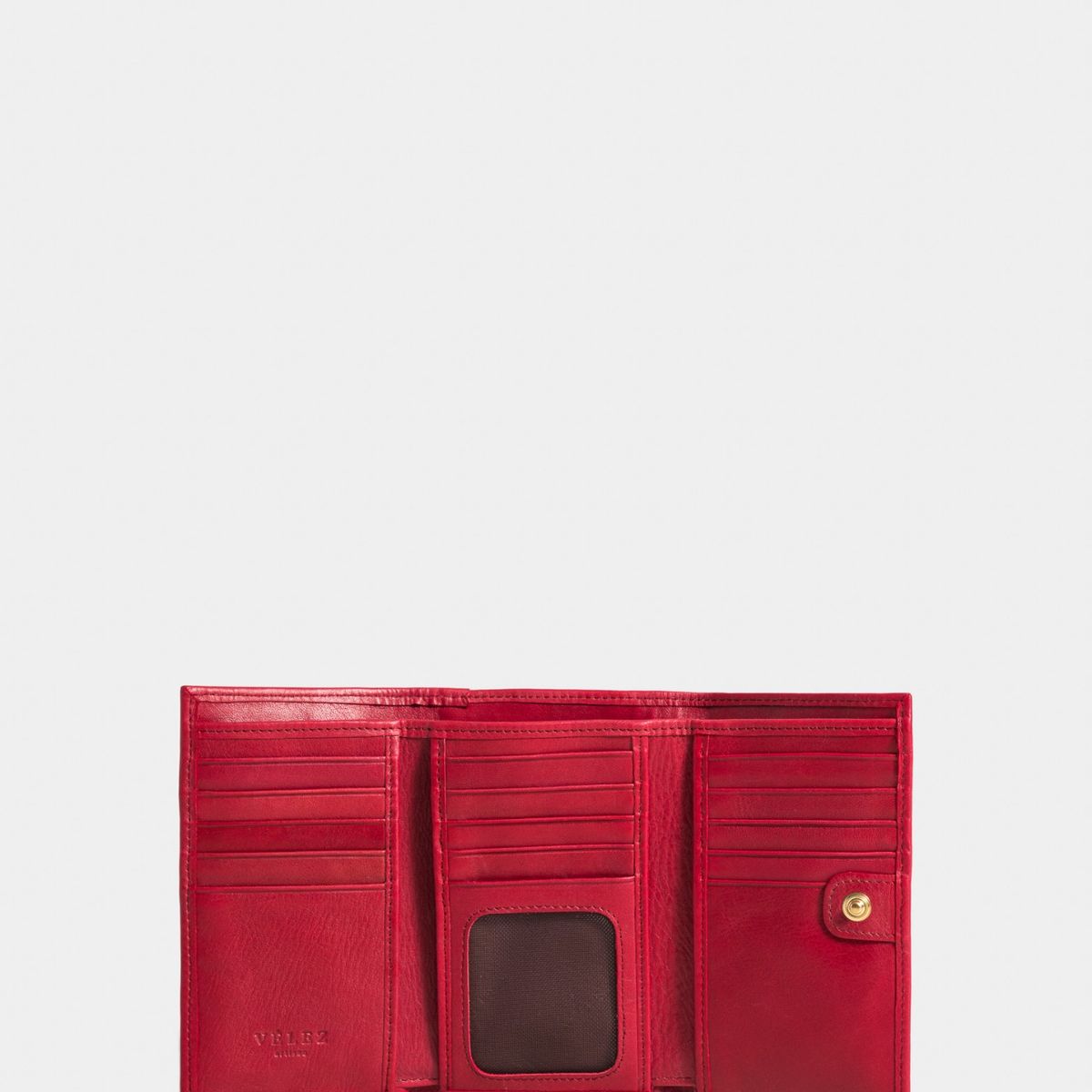 VELEZ - Vélez Billetera Plegable Real 3.0 Cuero Para Mujer Amplia Capacidad