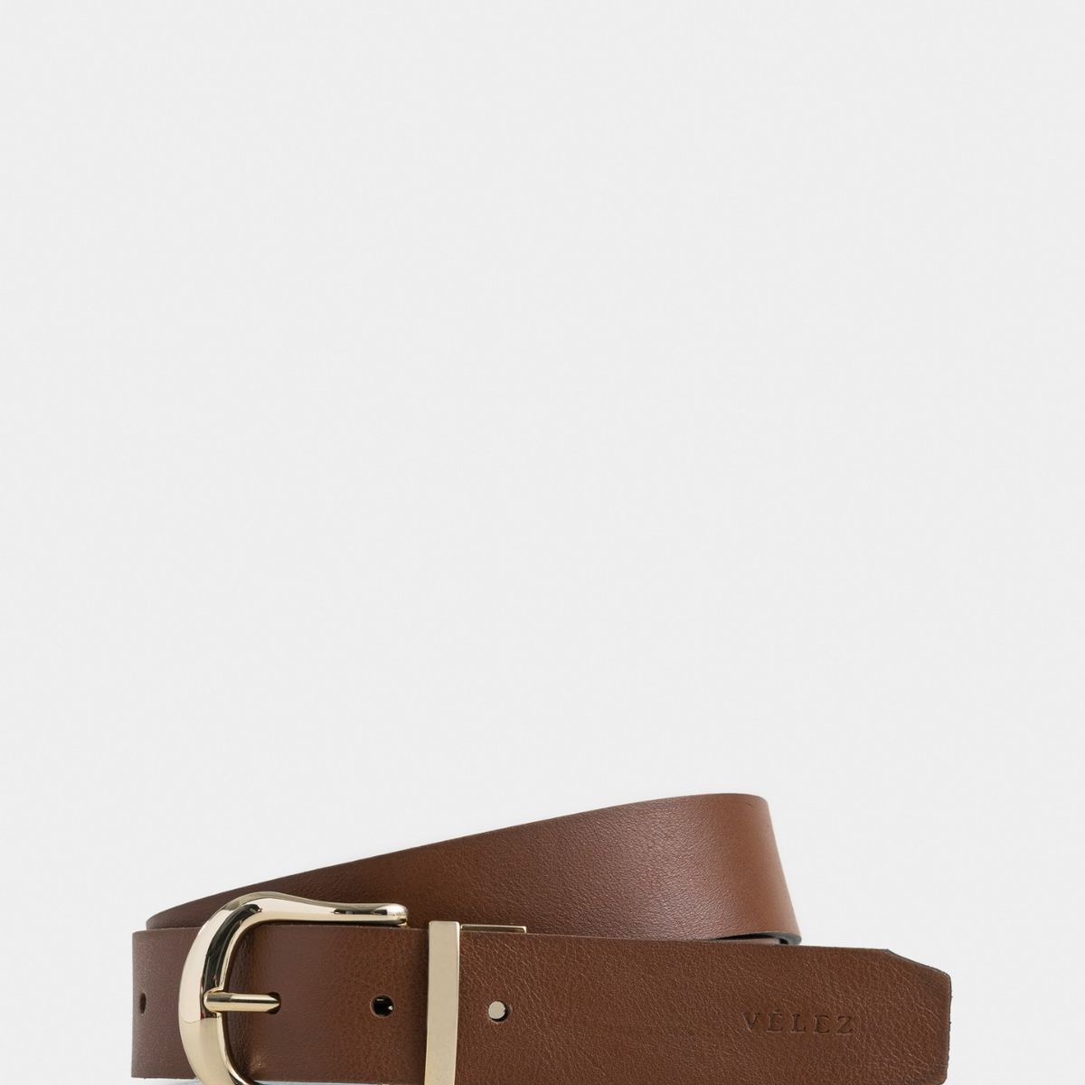VELEZ - Vélez Cinturón Doble Faz Tropical New 2.0 Cuero Mujer Combinado