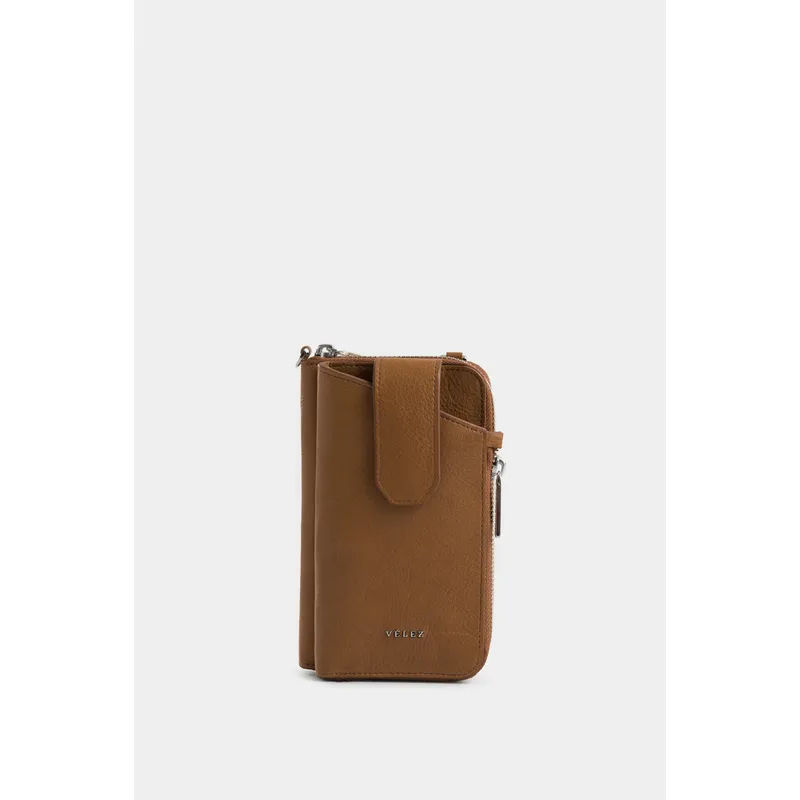VELEZ - Vélez Porta Chequera Ibiza De Cuero Para Mujer Multifunción