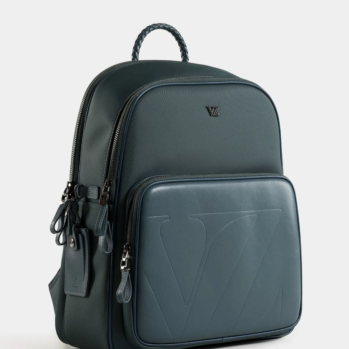VELEZ - Vélez Tula Morral Legacy De Cuero Y Nylon Para Mujer Tag Para Viaje