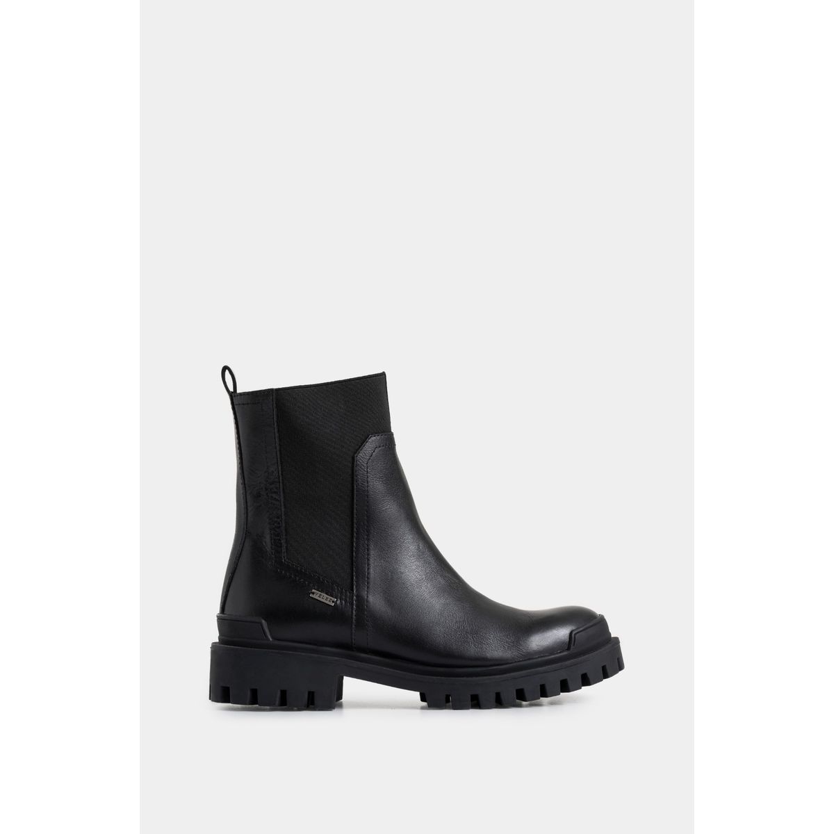 VELEZ - Vélez Botines Caltha 2.0 De Cuero Para Mujer Tractorados Negro