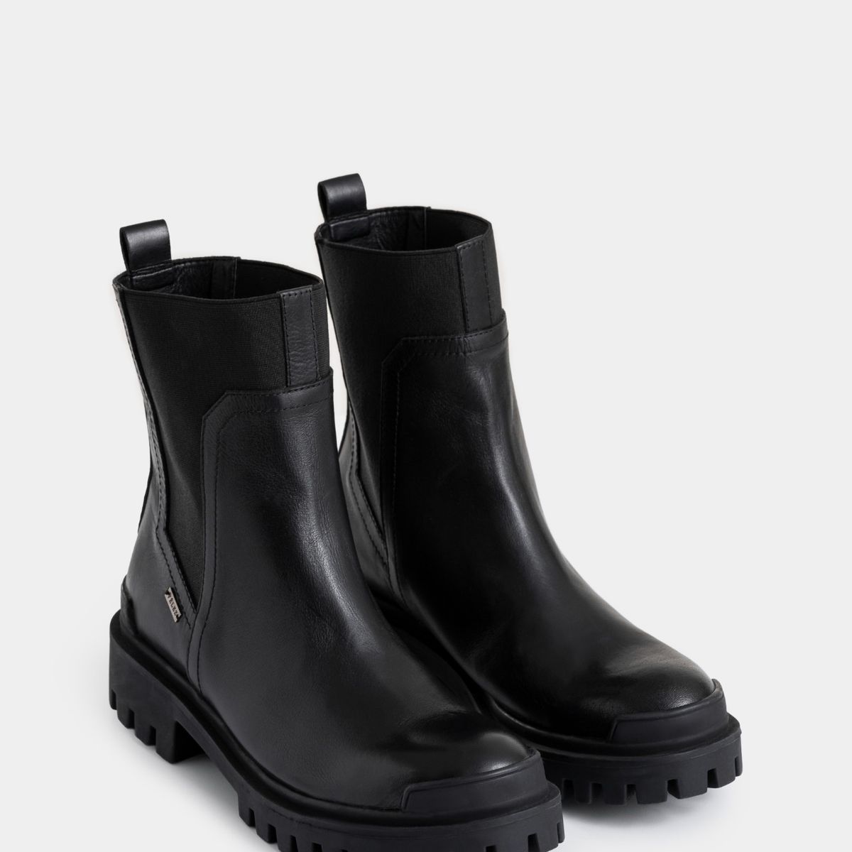 VELEZ - Vélez Botines Caltha 2.0 De Cuero Para Mujer Tractorados Negro