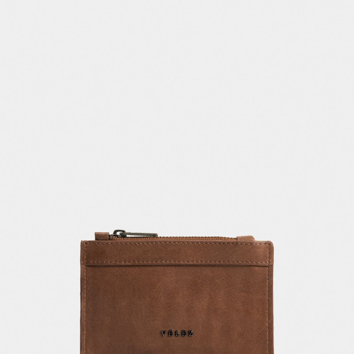 VELEZ - Vélez Porta Documentos Uyuni De Cuero Para Mujer Con Cremallera