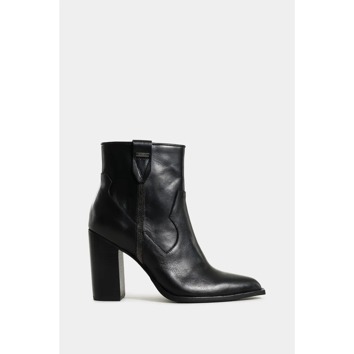 VELEZ - Vélez Botines Tatacoa De Cuero Para Mujer Detalle En Millaré Negro