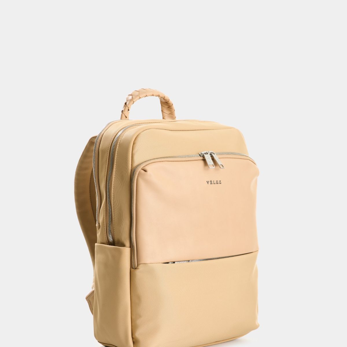 VELEZ - Vélez Morral Marfilo De Cuero Y Nylon Para Mujer Manija Trenzada