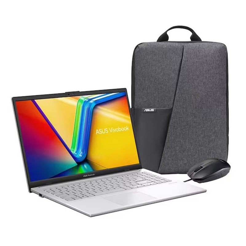 ASUS - Portatil Asus E1504FA-NJ1581 AMD R5-7520U Ram 16GB Ssd 512GB 15.6 Fhd + Maletin + Mouse