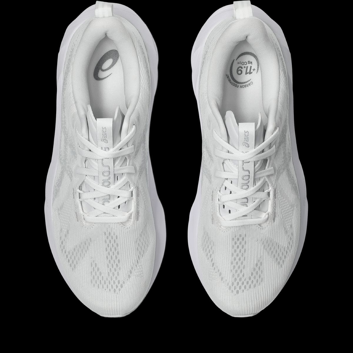 ASICS - Asics Novablast 5 Tenis blanco de hombre para correr