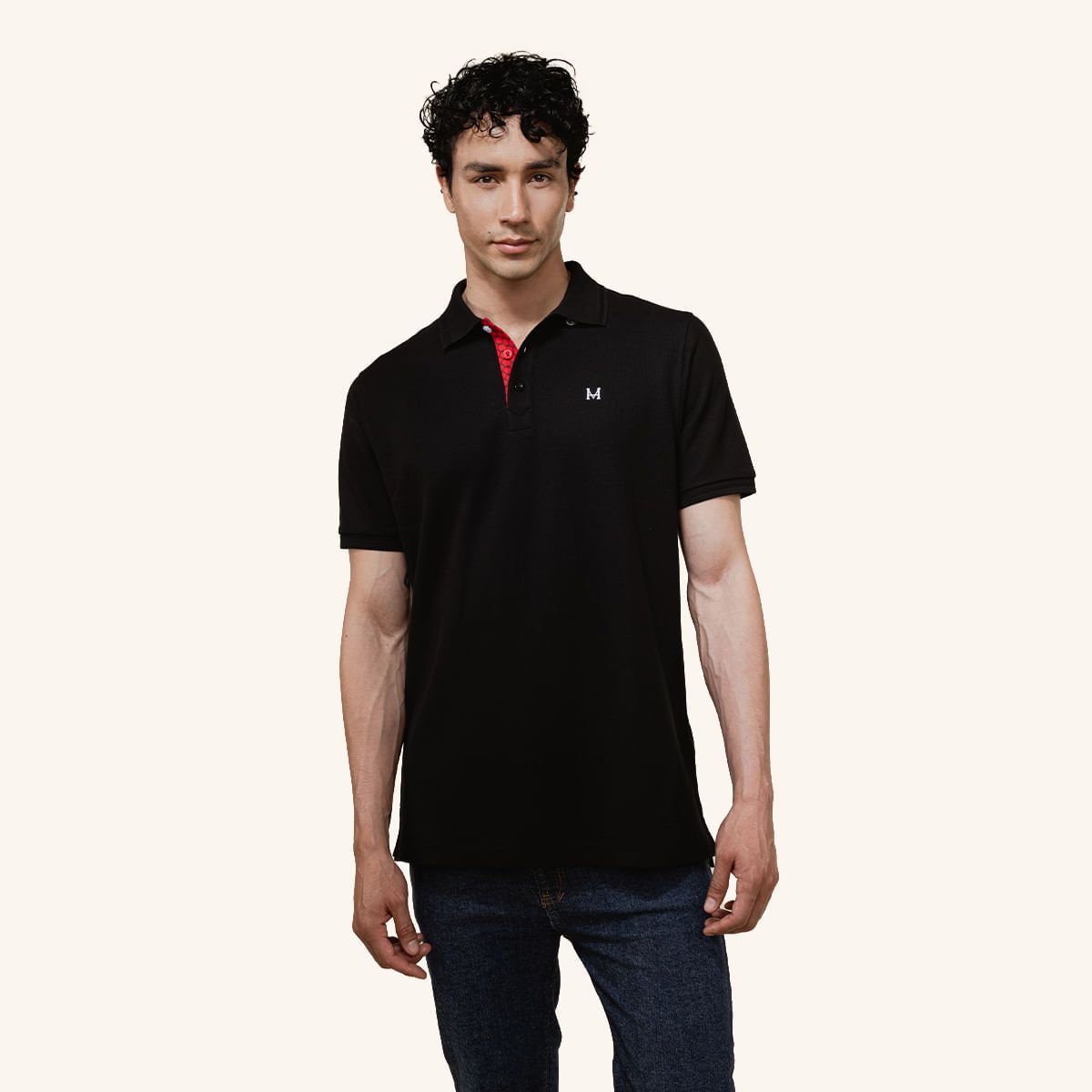 MARIO HERNANDEZ - Camiseta Polo Emblema Toro Tierra Arriba