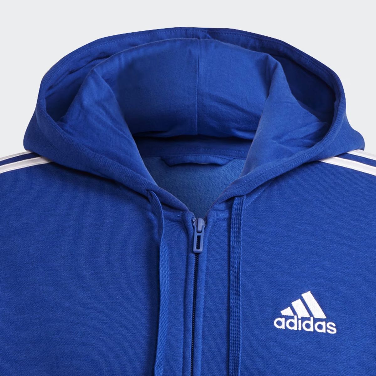 ADIDAS - Buzo Adidas Hombre Essentials Fleece HE4427 Azul Training
