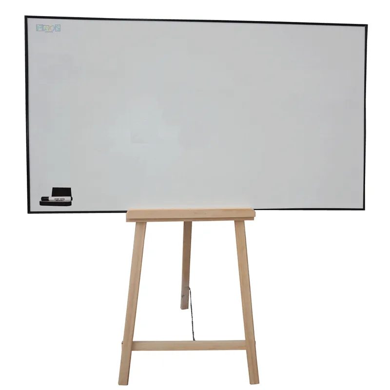 WOOD PETS - Tablero Acrílico Borrable CuadriculaTripodeBorrador 120cmx160cm