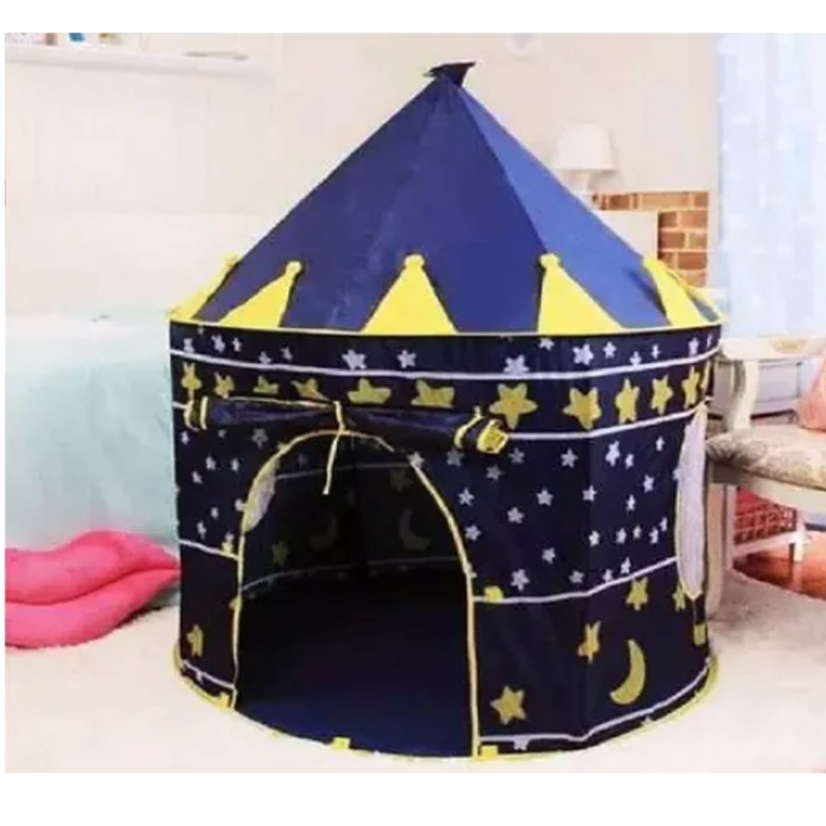 GENERICO - Carpa Castillo Niñas Niños Impermeable Infantil azul
