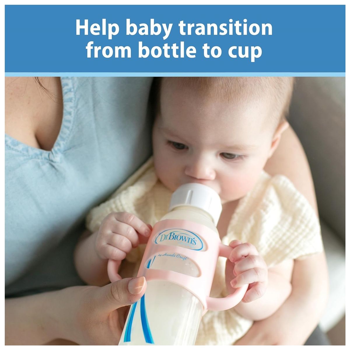 DR BROWNS - Tetero Boquilla Dr. Browns Options Asas De Silicona 8 Onz