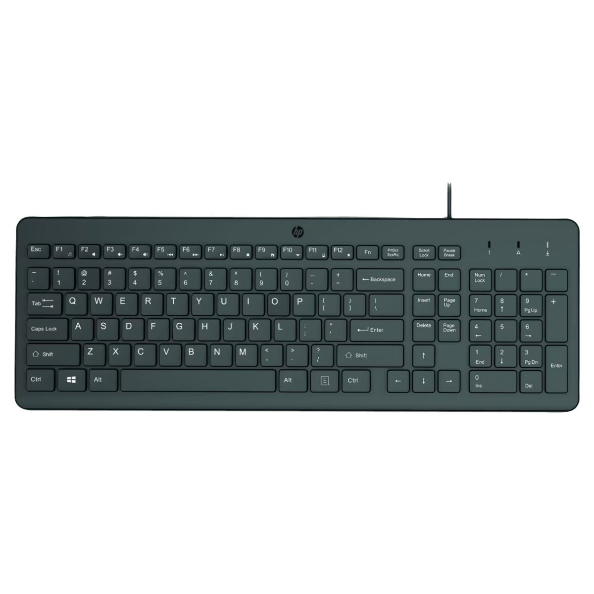 HP - Teclado Alámbrico Hp Modelo 150 Negro