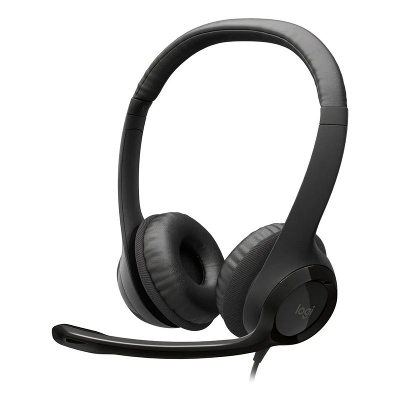 LOGITECH - Audífonos Logitech H390 con Micrófono USB y Control en Cable