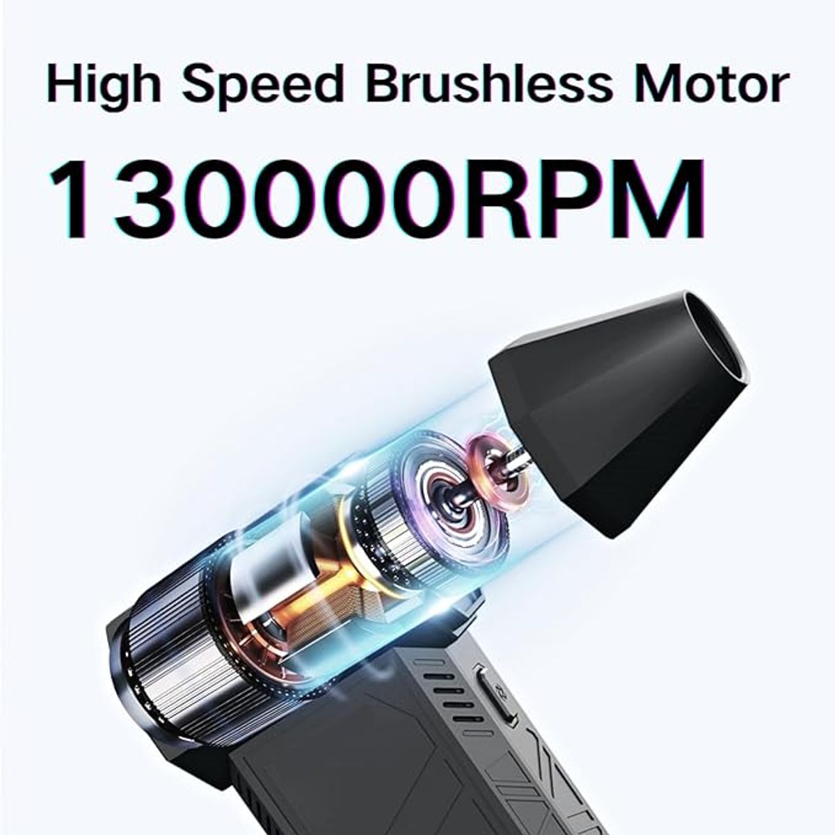 GENERICO - plumero de aire eléctrico