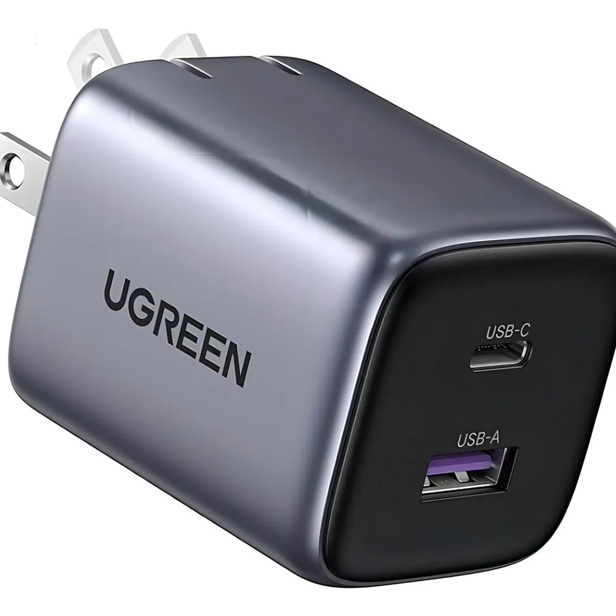 UGREEN - Cargador Ugreen 35 Nexode 2 Puertos Color Negro