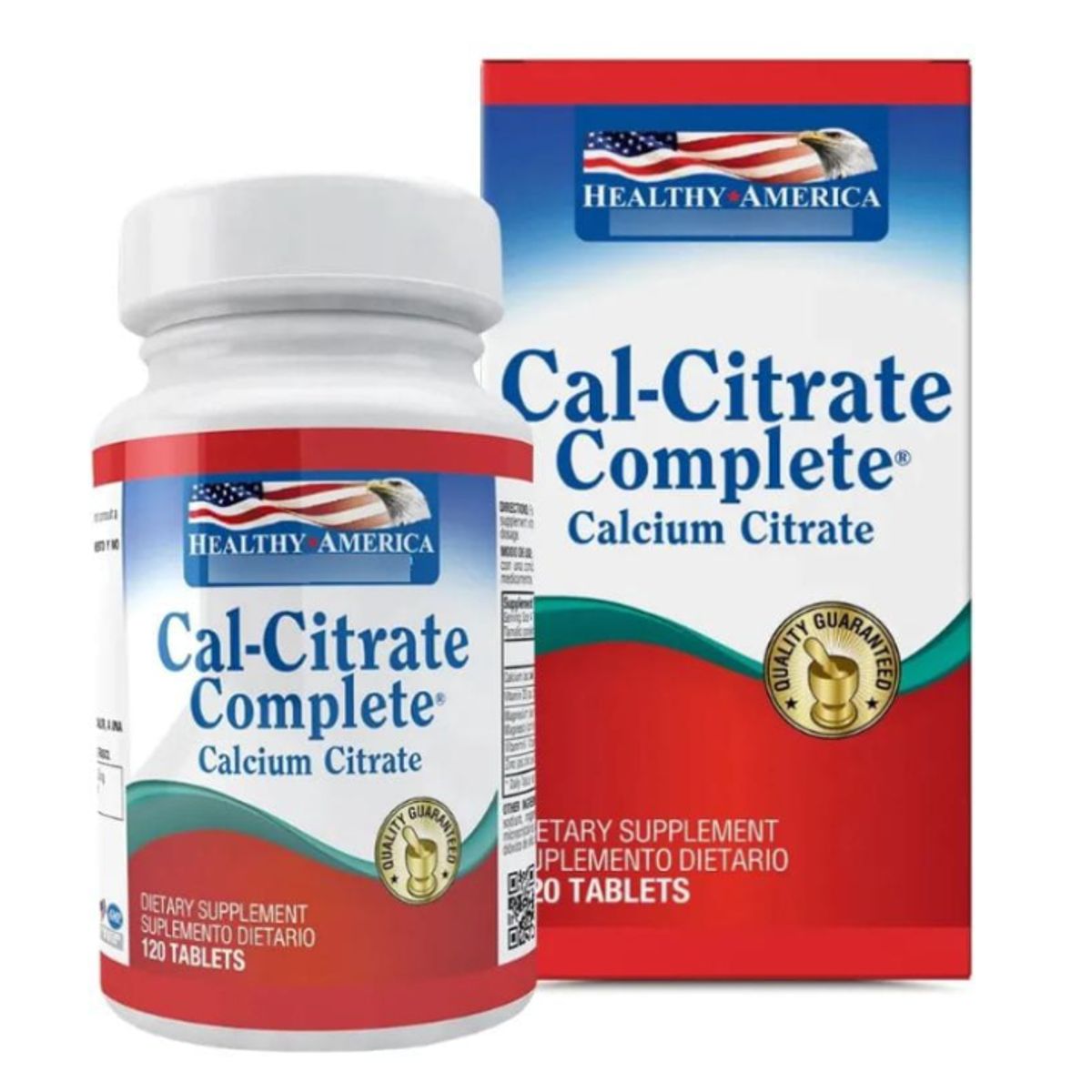 HEALTHY AMERICA - SUPLEMENTO CAL-CITRATE COMPLETE X 120 UNIDADES