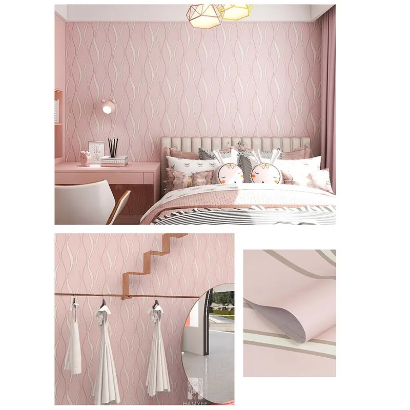 GENERAL - Papel Vinilo Adhesivo De 10 M X 45 Cm Rosa