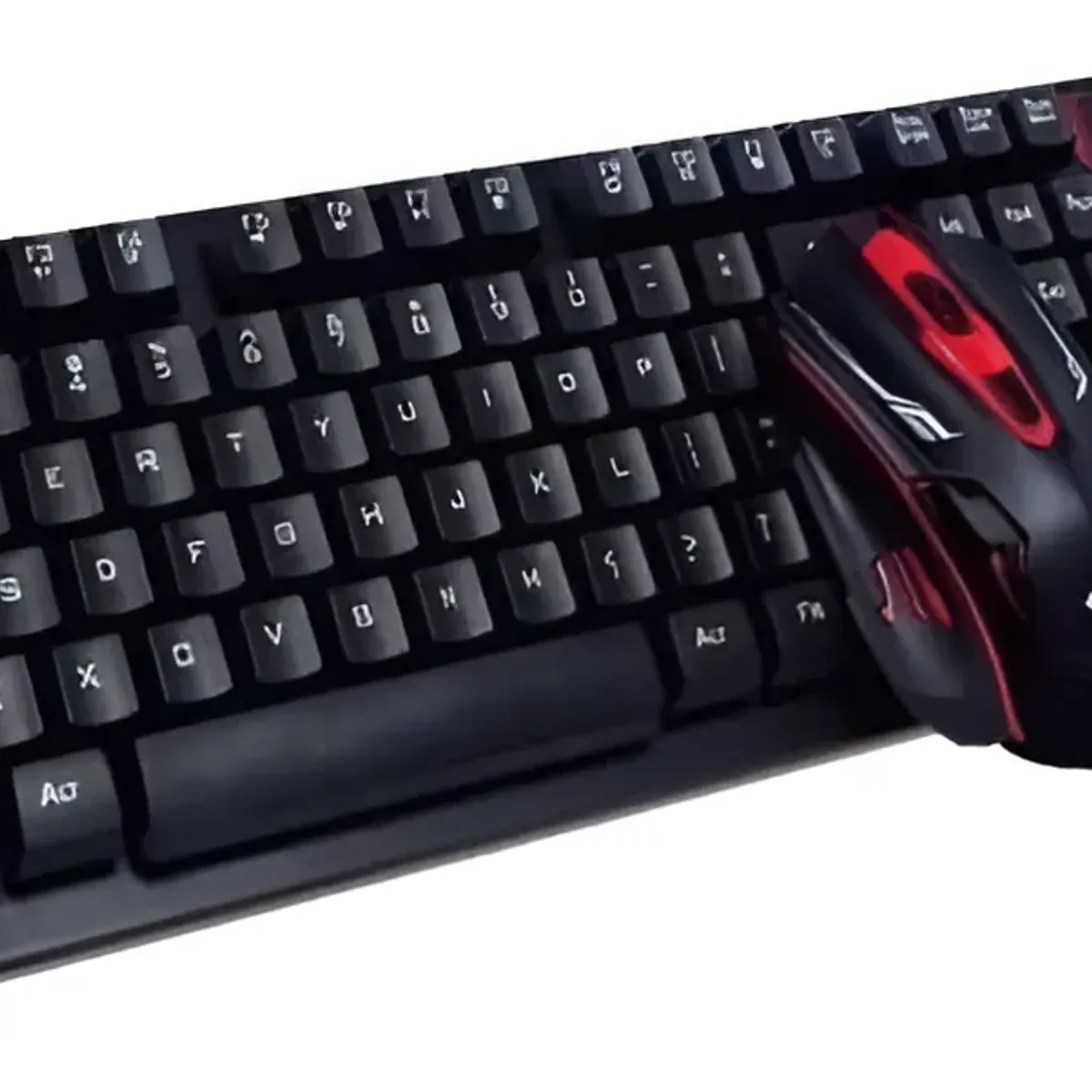 GENERICO - Combo Inalambrico 24ghz Compacto Teclado + Mouse 1600dpi