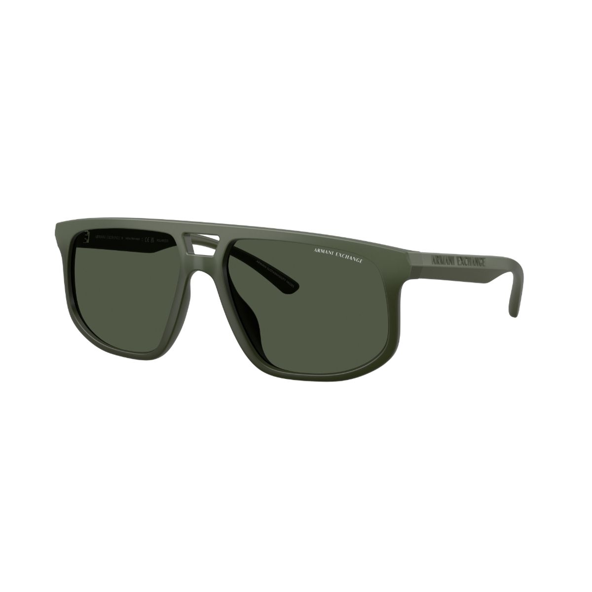 ARMANI EXCHANGE - Gafas de Sol Armani Exchange AX4161SU AX4161 Verde Hombre Polarizado