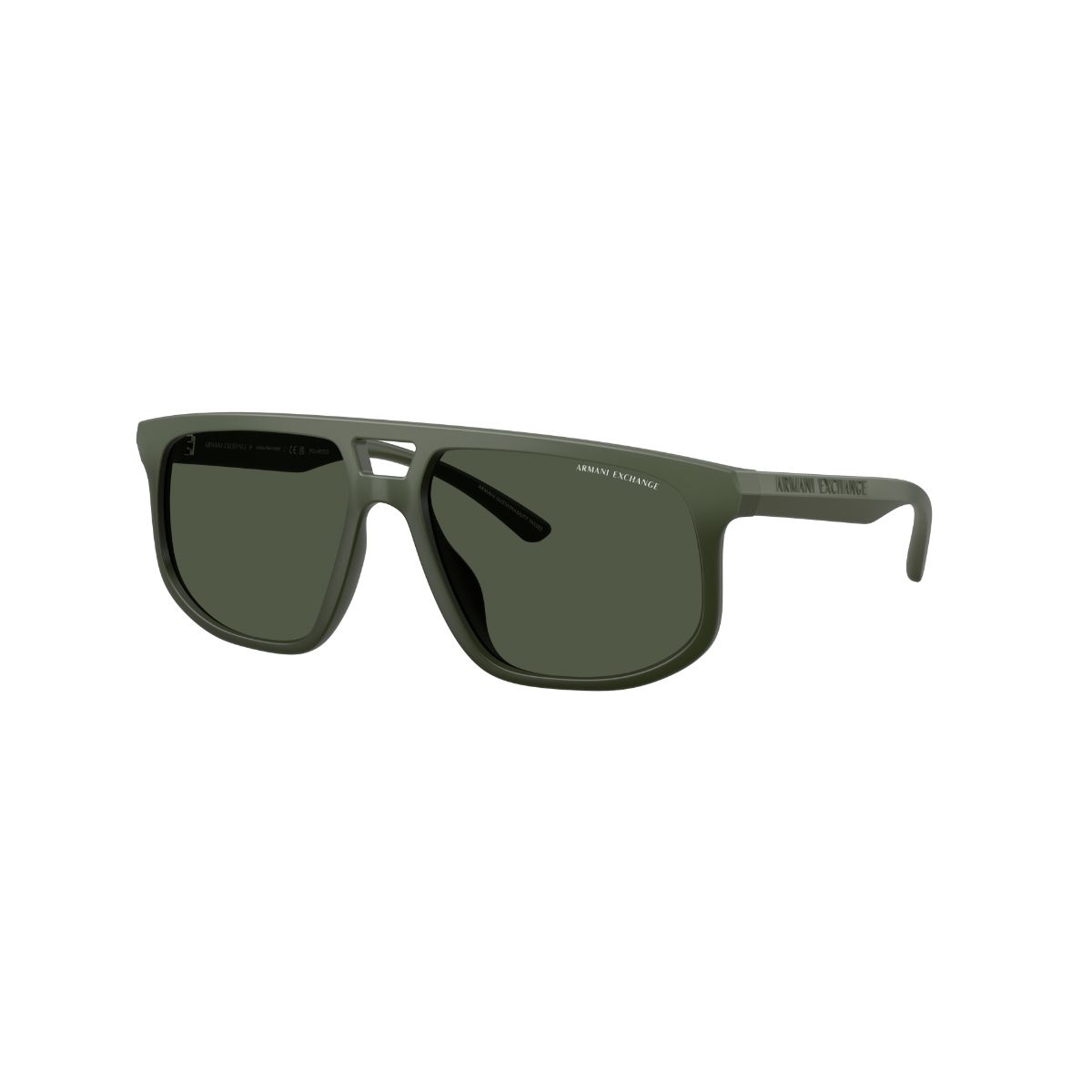 ARMANI EXCHANGE - Gafas de Sol Armani Exchange AX4161SU AX4161 Verde Hombre Polarizado