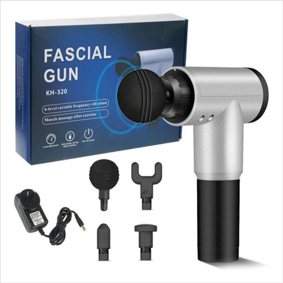 CLEAR - Masajeador Original Muscular Facial Gun