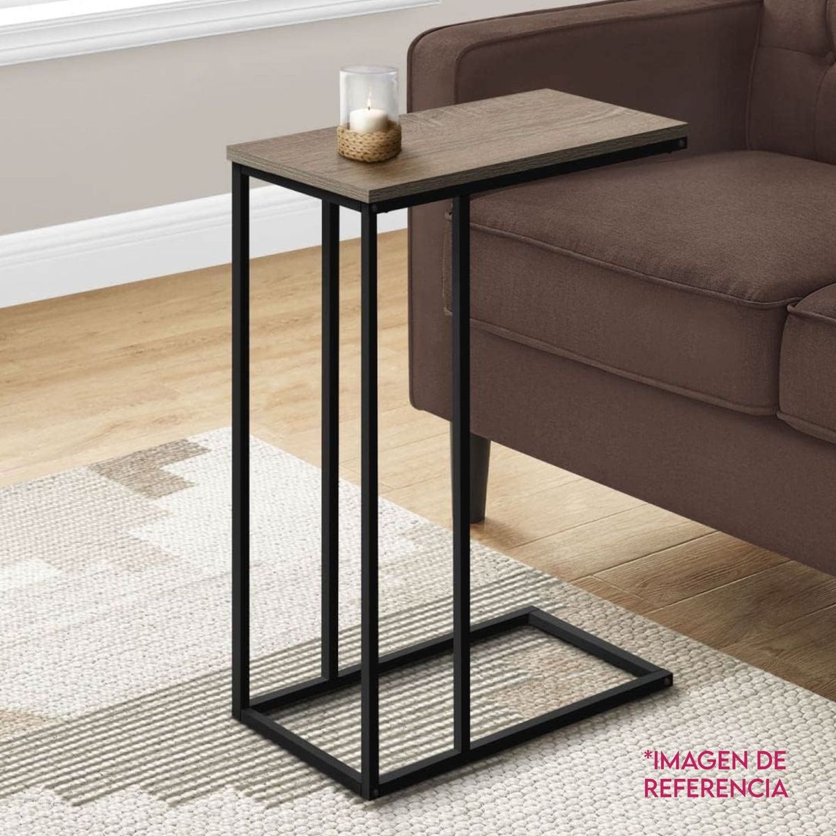 DIMATEX LEON - Mesa Auxiliar Sala Decorativa Moderna Refsara