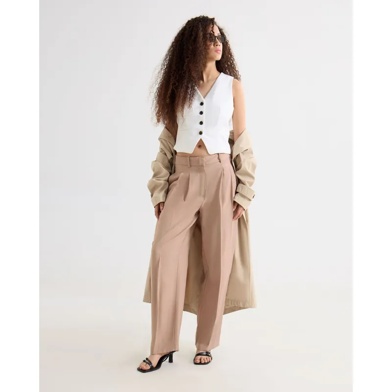 SEVEN SEVEN - Pantalón Para Mujer Moda Color Beige Marca Seven Seven #28071915