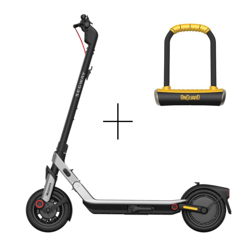 SEGWAY - Patineta eléctrica Segway E3PRO 800W 32kmh 50km Auton+8001